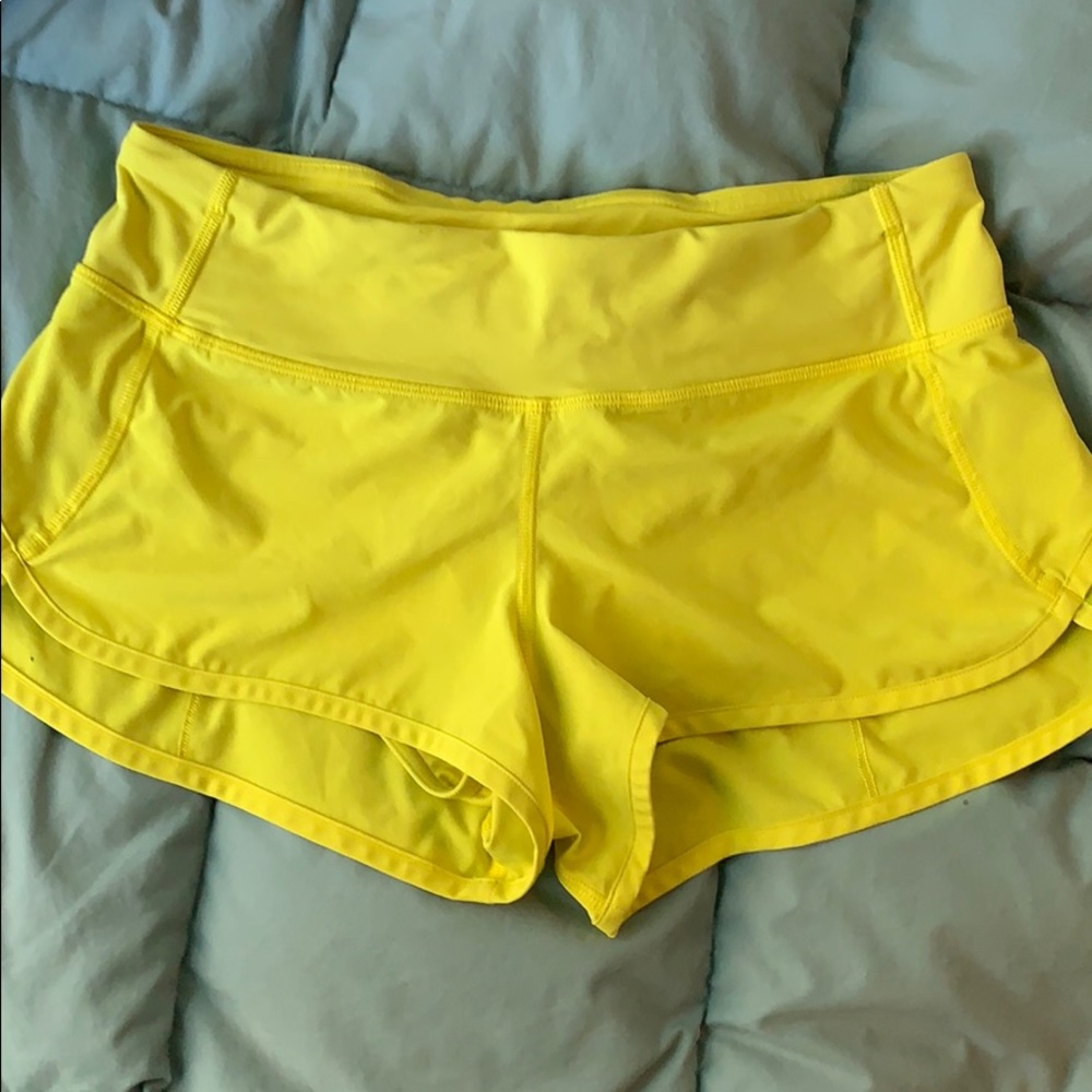 Lululemon speed up short size 4
